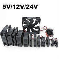 DC 12V Cooling Fan Brushless Motor Case 50MM 60MM 80MM 120MM Incubator Cooling Fan Radiator Fan