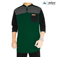 Baju Kurta kaos pria dewasa atasan muslim baju koko bahan cotton combed 24s pakaian pria dewasa