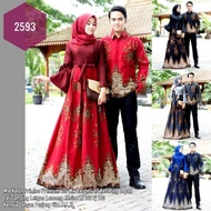 Premium Couple Set Dress Outfit MEN WOMEN Batik Motif Set Pakaian Sedondon Suami Isteri Raya Edition