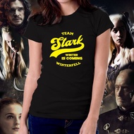 Game Of Thrones Team Stark GOT Tshirt for Women 61