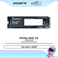 Gigabyte NVMe SSD V2 M.2 2280 PCIe 3.0 x4 Up to 3200MB/s for Desktop PC & Laptop (256GB)