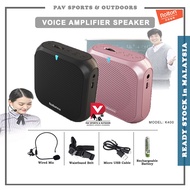 Rolton K400 Mini Light Weight Voice Amplifier with Mic portable Speaker for Teacher School