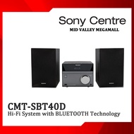 SONY CMT-SBT40D Hi-Fi SYSTEM WITH BLUETOOTH ( CMTSBT40D SBT40D)