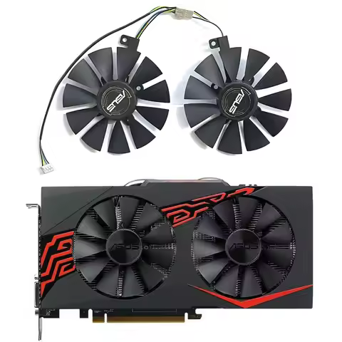 FDC10U12S9-C T129215BU 4PIN 88MM RX580 RX570 GPU Cooler for Arez Asus Radeon RX 470 570 580 Expediti