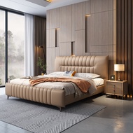 Homie เตียงนอน fabric bed Bedroom Furniture เตียงติดพื้น 5ฟุต 6ฟุต 1.5m 1.8m HM3017