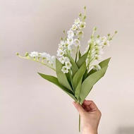ins Convallaria Majalis with Green Leaves Living Room Flower Arrangement Home Decor