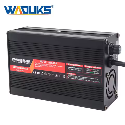 33.6V 5A Lithium Battery Charger Usd For 8S 29.6V Smart Polymer Lipo Power Pack