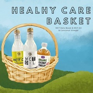 Keto Boost & MCT Oil 100% & Coconut Vinegar (Set Healthy Care Basket) 🥥🌤