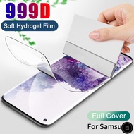 WH 999D Full Cover Hydrogel Film Screen Protector Samsung Galaxy Note 8 9 10 20 S8 S9 S10 S21 Plus S