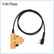U94 PTT Adapter for Baofeng UV-5R UV-82 BF-888S, Kenwood TK-3107 TH-F6A, TYT TH-UVF1, HYT TC-2100 – 