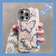 Cases, Covers, &amp; Skins  Phone Cases, Covers, &amp; SkinsBlue Light Spot Drill Oil Painting Butterfly FloweriPhone15promaxApple14Phone case13Niche12Lens protector4.22Spot Goods