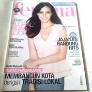 majalah Femina tahun 2016 cover Nasya Marcella