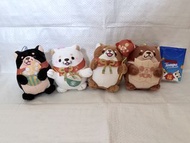 [$180@4] 柴犬忠犬 10週年 毛公仔掛件吊飾掛飾 shiba 食米飯氣球閱讀去街款 mochi 日版 sk japan 景品現貨