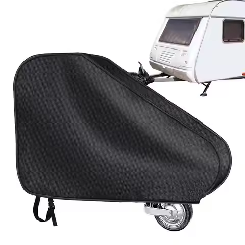 Caravan Hitch Cover Windproof Waterproof Oxford Cloth Rv Hitch Shade Tongue Jack Cover Rv Hitch Shad