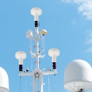 GPS Antenna Housing for Marine Boats, Mushroom Head Positioning Antenna with G3/4 Thread, ABS Outdoo