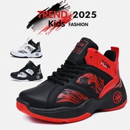 Basketball shoes for kids teens rubber braided high top basketball shoes for kids boy size 30-40