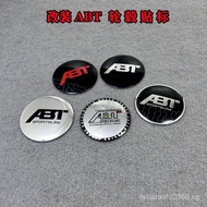 Car Modification ABT Wheel hub cap labeling Volkswagen Audi Wheel hub center cap emblem56mm/60mm/65m