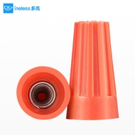 Goods Wire Connector Spring Screw Type Crimping Cap Connector Wire Connector Closed End Terminal Qui