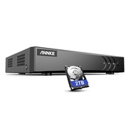 ANNKE 3K Lite 8CH Digital Video Recorder, H.265+ Hybrid 5-in-1 DVR with AI Human/Vehicle Detection,