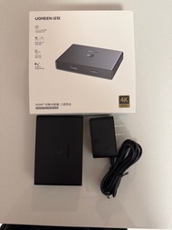 [全新] HDMI 4k 切換器 二進四出 switch 連遙控