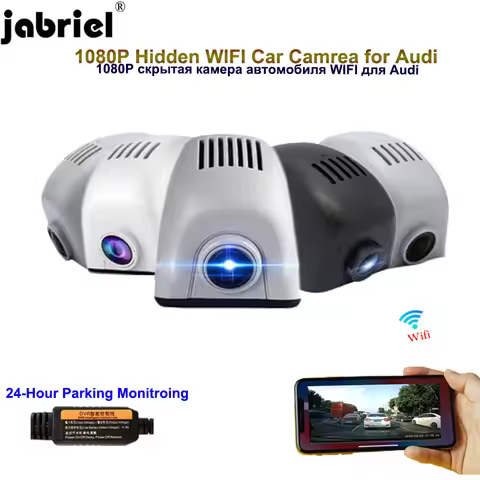 Jabriel WIFI Auto 1080P Dash Cam Car Camera Car Dvr For Audi A6 C6 C5 C7 A4 B8 B6 B7 B9 B5 A3 8p 8v 