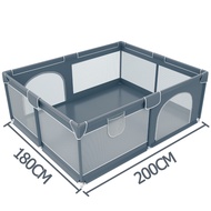 คอกกั้นเด็ก6ฟุต คอกเด็กขนาด6ฟุต คอกกั้นเด็ก ที่กั้นคอกเด็ก คอกผ้าตาข่าย รั้วคลานเด็ก รั้วความปลอดภัย