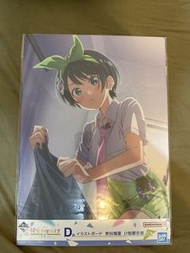 出租女友 更科瑠夏 一番賞 D賞  if制服衣裝 A3 イラストボード