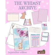 September mail The Whimsy Archive Mail Club, Snail Mail Club, Stickers, Art Print