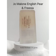 SOLIDE SCENTS |Solid Perfume Balm|English Pear & Freesia|Unisex Scent | J0 Mal0ne|香水固体膏 15 gram