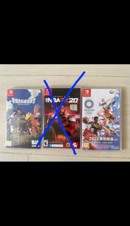 Switch game NBA 2K 數碼暴龍 東京奧運