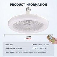 MODERN CEILING FAN 22 INCH CEILING FAN SOCKET E26 E27 CEILING FAN LAMP