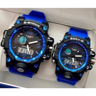 JAM COUPLE G SHOCK COUPLE MUD MASTER BABY G (JAM COUPLE LELAKI PEREMPUAN)