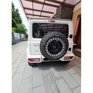 (Set of 5) 1664 Style Rim Wheels With Tyres Package Kenda BFGoodrich Dunlop Suzuki Jimny