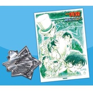 免運🥰正版🔥現貨‼️普威爾 名偵探柯南 100萬美元的五稜星 柯南第27紀念徽章 青山剛昌老師簽名板 和葉 平次怪盜基德