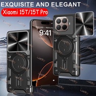Xiaomi 15T 15TPro 2025 Slide Lens Protect Phone Case For Xiaomi 15T 15T 15 T T15 15TPro Xiaomi15T Pr