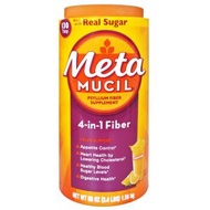 MetaMUCIL - 美達施 4合1複合健康膳食纖維粉 130劑 1.56kg - 香橙味 (平行進口貨)