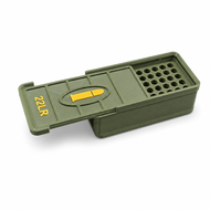 .22 LR Ammo Drawer Box Holds 50/100 Rounds Made of Durable Plastic Portable and Spill-Proof.