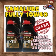 1 CTN 24 BOTOL YAMALUBE ENGINE OIL MINYAK HITAM 4T 10W40 FULLY SYNTHETIC FOR MOTORCYCLE LC135 RS150 Y15 Y16 Y125 ZR