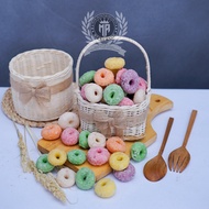 Rainbow Donuts / Getas Donuts / Rainbow Getas Donuts 500grm