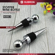 SUBRON Red Wine Bottle Stopper Tutup Botol Wine Whiskey Wine Cap Stainless