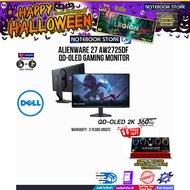 [ผ่อน 0% 10 ด.]Alienware 27 AW2725DF OLED Gaming Monitor - AW2725DF(OLED 2K  360Hz)/ประกัน 3 Years+O