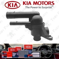 Original Kia Radiator Coolant Thermostat Housing 0K9BV-15-07XF for Carnival 2.5 1st 1998-2006 Naza R