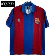 其他品牌：Milla 1982-1984 82-84 F.C.B 巴塞隆納馬拉多納 10 號復刻版球衣 T 卹 L [二手]