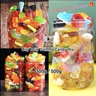 Oily Jelly Gummy Candy ( Mix )