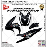 Transparent Striping BEAT Esse Motif Stickerdeluxe Change with UV Transparent Sticker Model