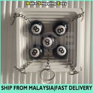 MSE 1pcs 8 Ball Keychain Lucky 8 Ball Pool Ball Mini 8Ball Decoration