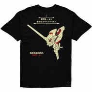 Mazai T-Shirt Anime Neon Genesis Evangelion Black - Unisex T-Shirt