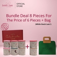 [Buy8RM114] Lovely Lace Air Freshener tin (70g) For Home Wardrobe Shoes Cabinet Fragrance