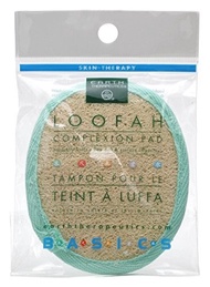 earth therapeutics loofah complexion pad - 6 per case.