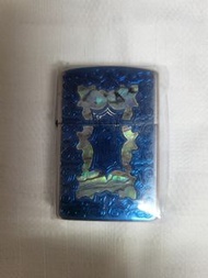 Zorro 佐羅煤油打火機，有原廠外盒(財富之門熏藍彩貝) Zippo 通用，已經售出，要代訂貨